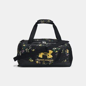 Under Armour UA Undeniable 5.0 Duffle Bag XS, Flowers, Black, Yellow